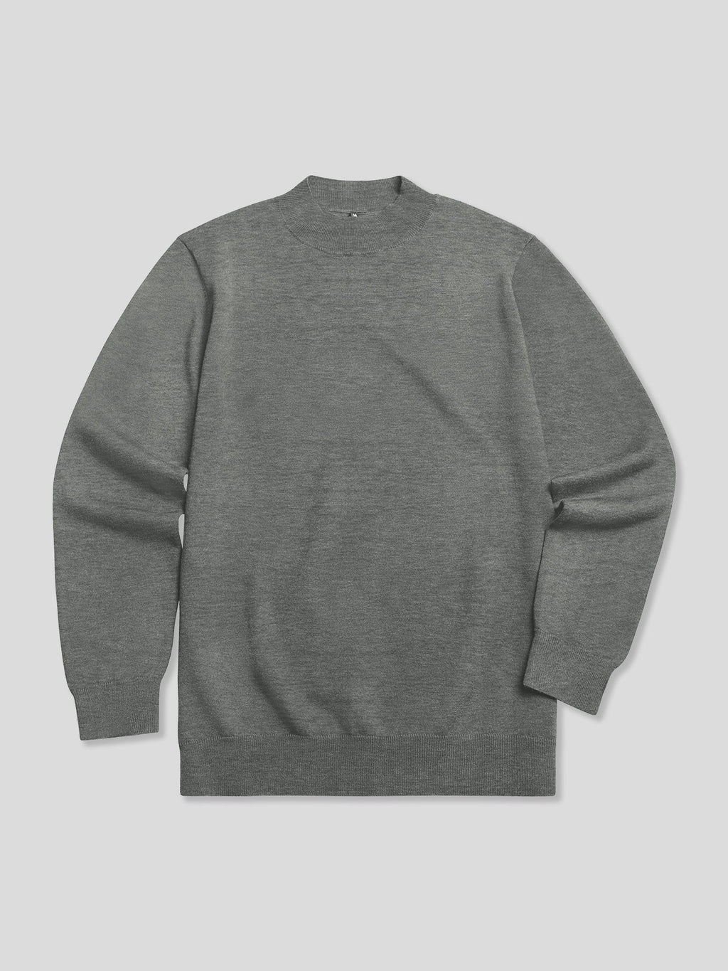 GentleKnit Ultra-Soft Mock Neck Sweater