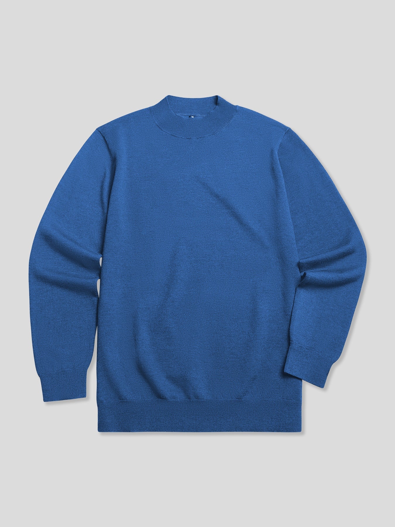 GentleKnit Ultra-Soft Mock Neck Sweater