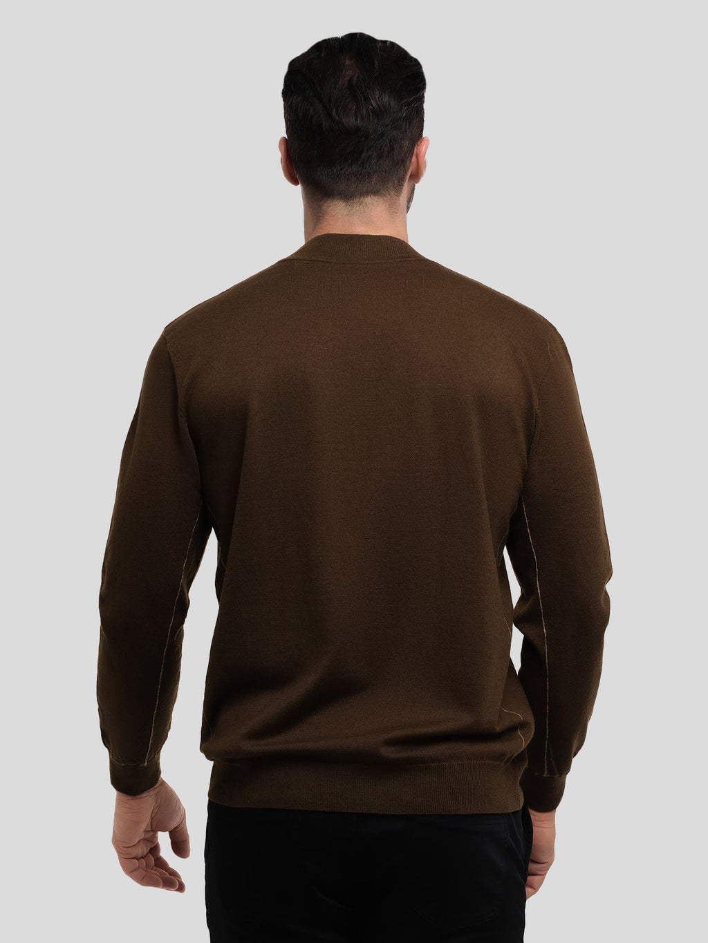 GentleKnit Contrast Stitch Sweater